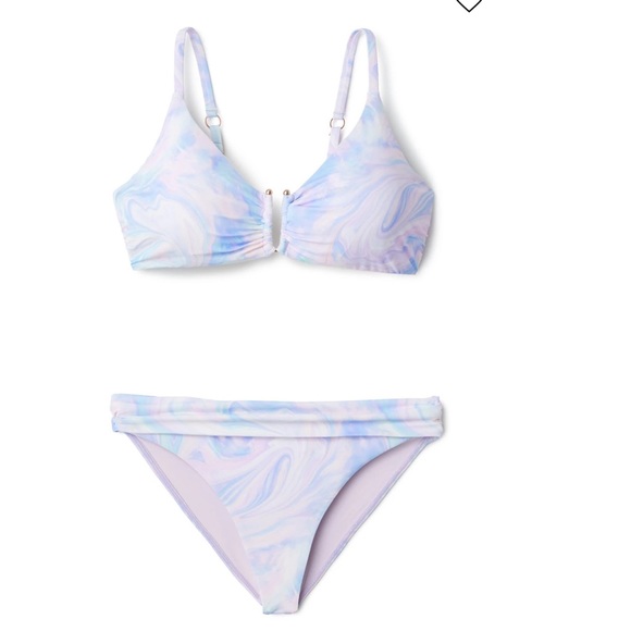 Max Swim Jules Purple Marble Bikini - Picture 3 of 7